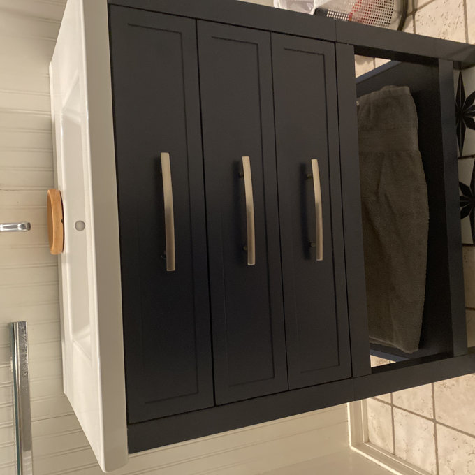 Mercury Row® Vicini 30'' Single Vanity with Ceramic Top